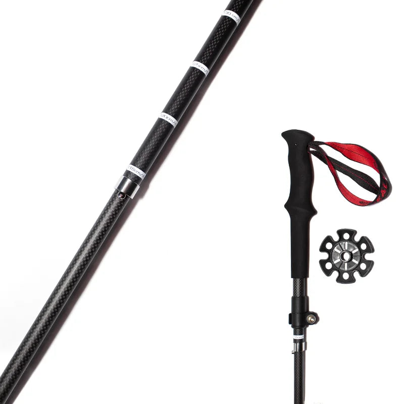Okhealing Full Carbon Fiber Telescopic Trekking Poles