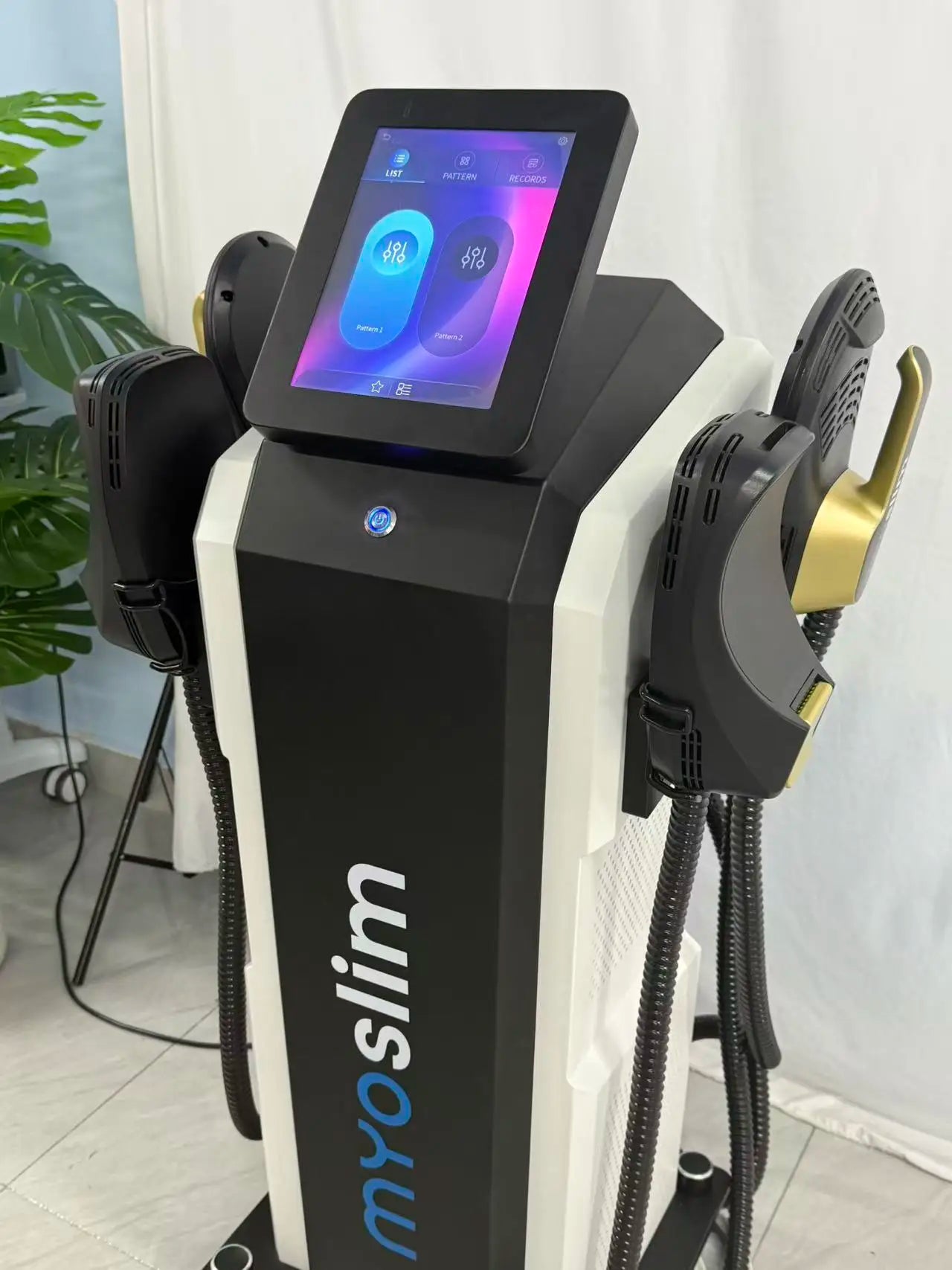 MYOSLIM HI-EMT EMS System For Body Sculpting With 4 Handles
