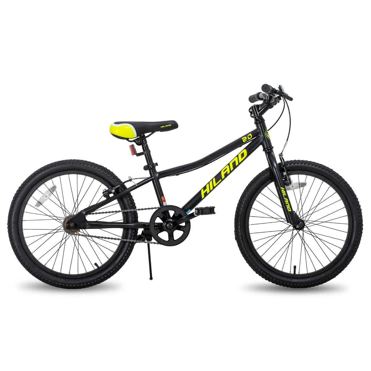Hiland Kids Mountain Bike Dual Handbrakes Kickstand