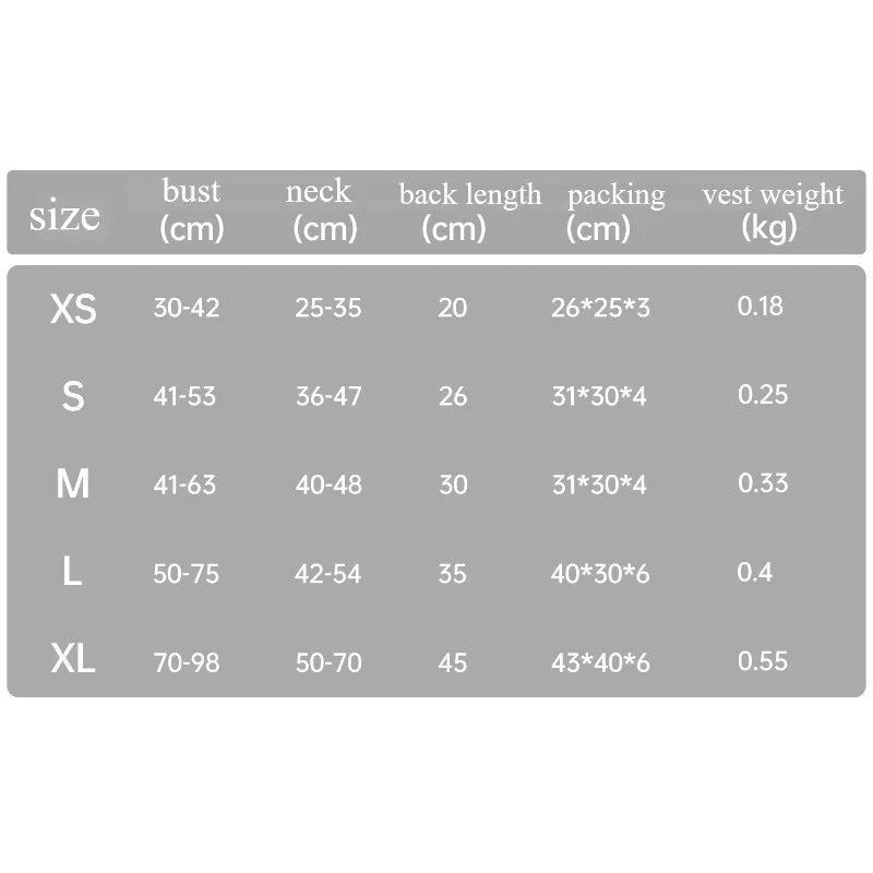 Dog Summer Life Jacket Safety Vest for Swimming and Surfing