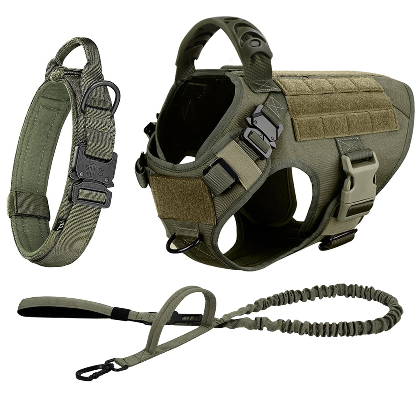 PETRAVEL Nylon Dog Harness And Leash Set For Training Gear