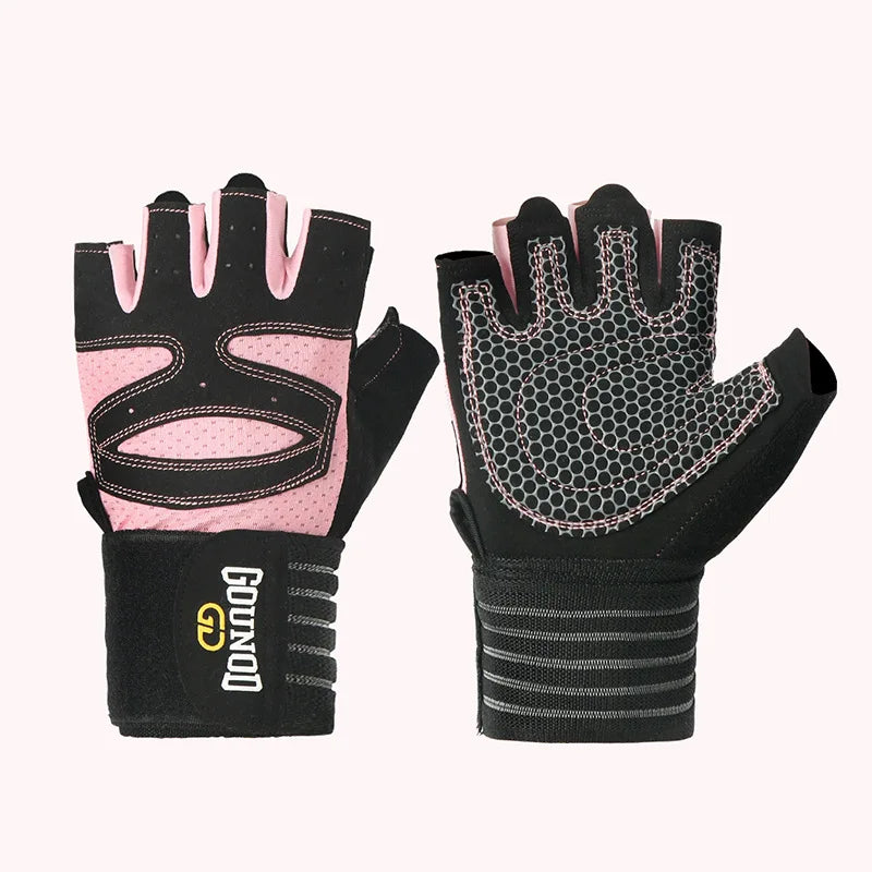 GOUNOD Weightlifting Gloves With Breathable Anti Slip Grip