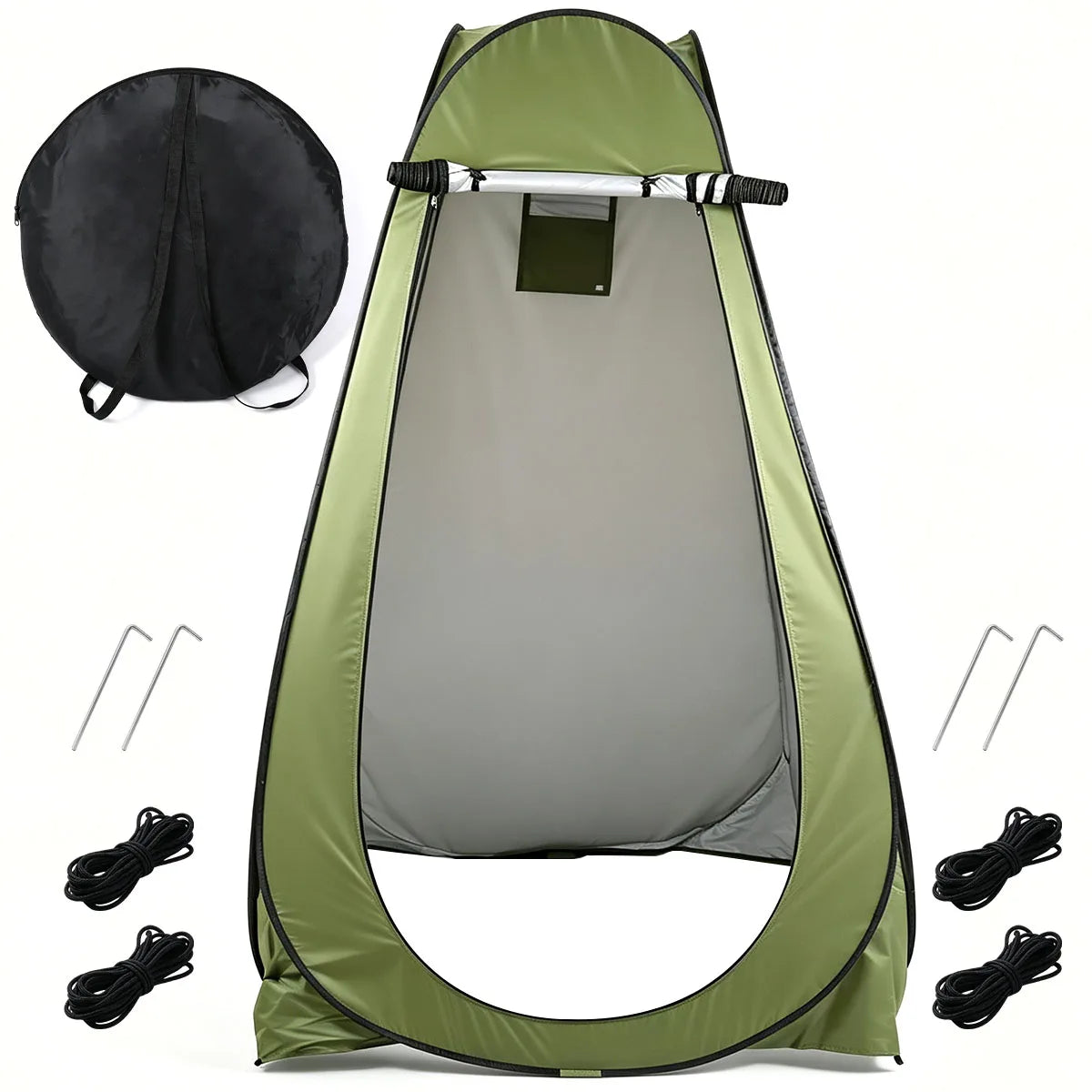 Instant Pop Up Privacy Tent With Waterproof Shower Design