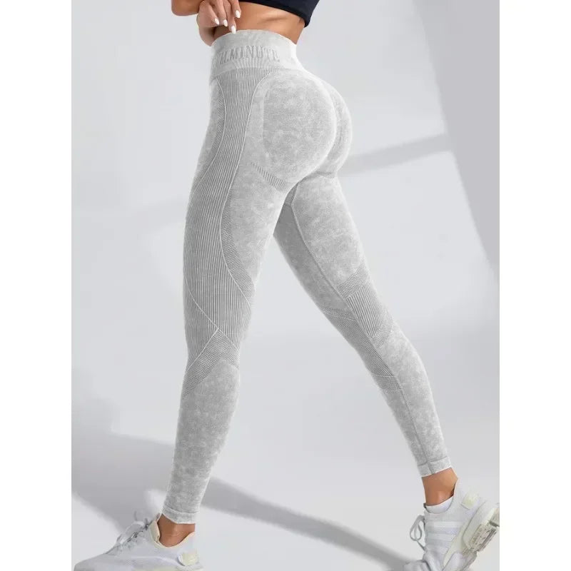 Women's Seamless Yoga Pants High Waist for Hip Lift Workout