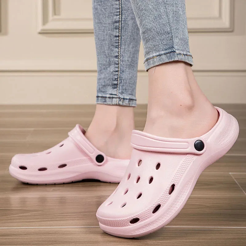 NONE Mens Beach Slides Slippers For Home Garden Lightweight Durable
