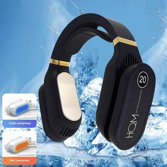 ZAOXI Neck Fan Air Cooler Bladeless USB Wearable With Heater