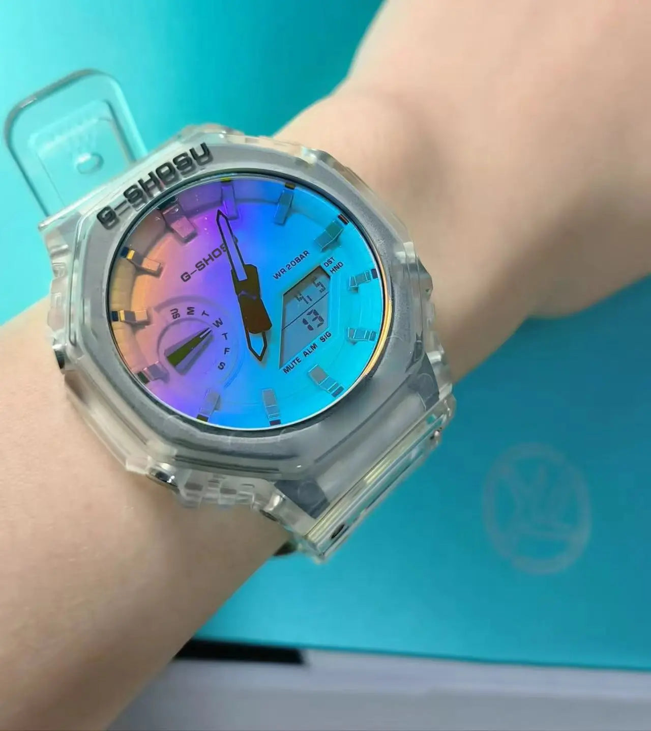 G-SHOSU Oak Series Digital Unisex Sports Watch With World Time