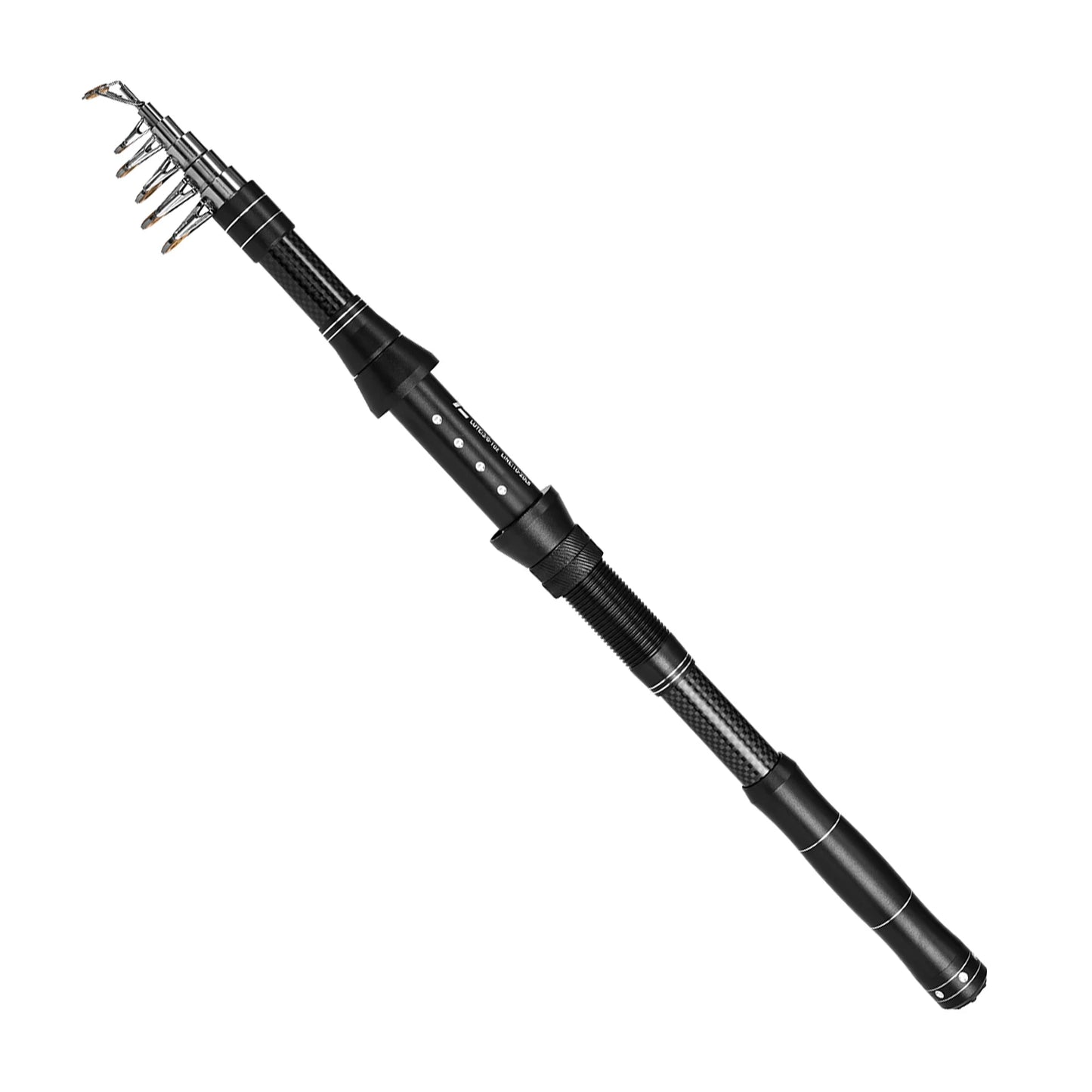 Portable Fishing Rod And Reel Set With Line Lures Bag