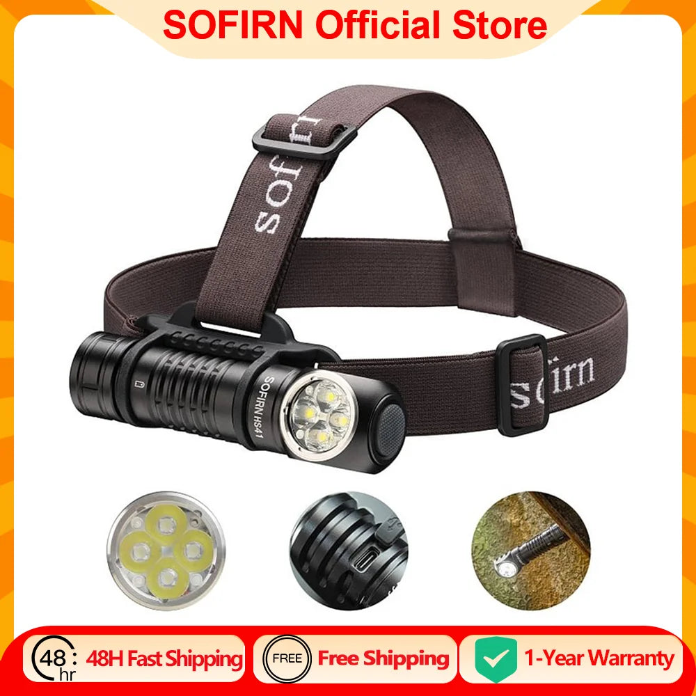 Sofirn HS41 4000lm Headlamp With SST20 LED