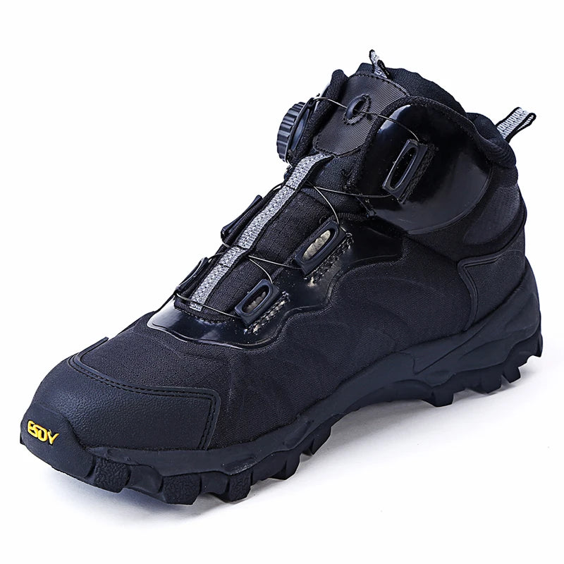 KOLINLOVCN Mens Outdoor Hiking Boots Waterproof Breathable