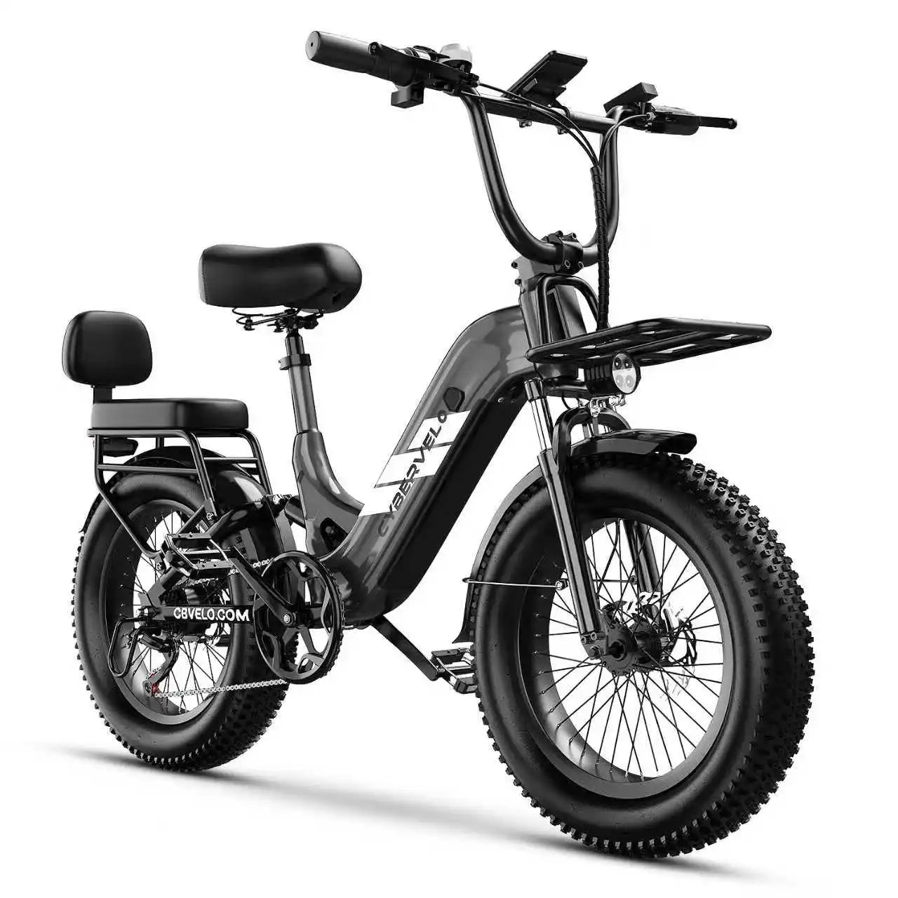 LIONLAND EK12 1500W Fat Tire Electric Bicycle Long Range
