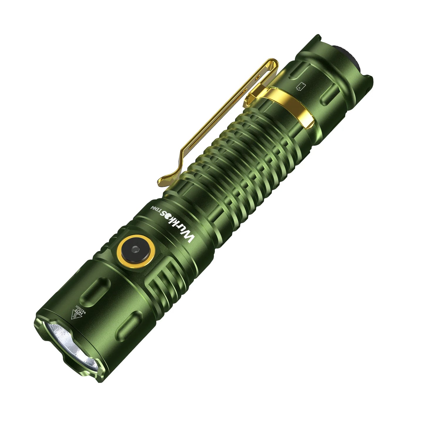 Wurkkos TD04 21700 Rechargeable Tactical Flashlight With USB C