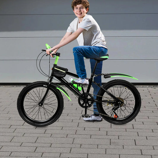 Kids Mountain Bike With Front And Rear Dual Brakes