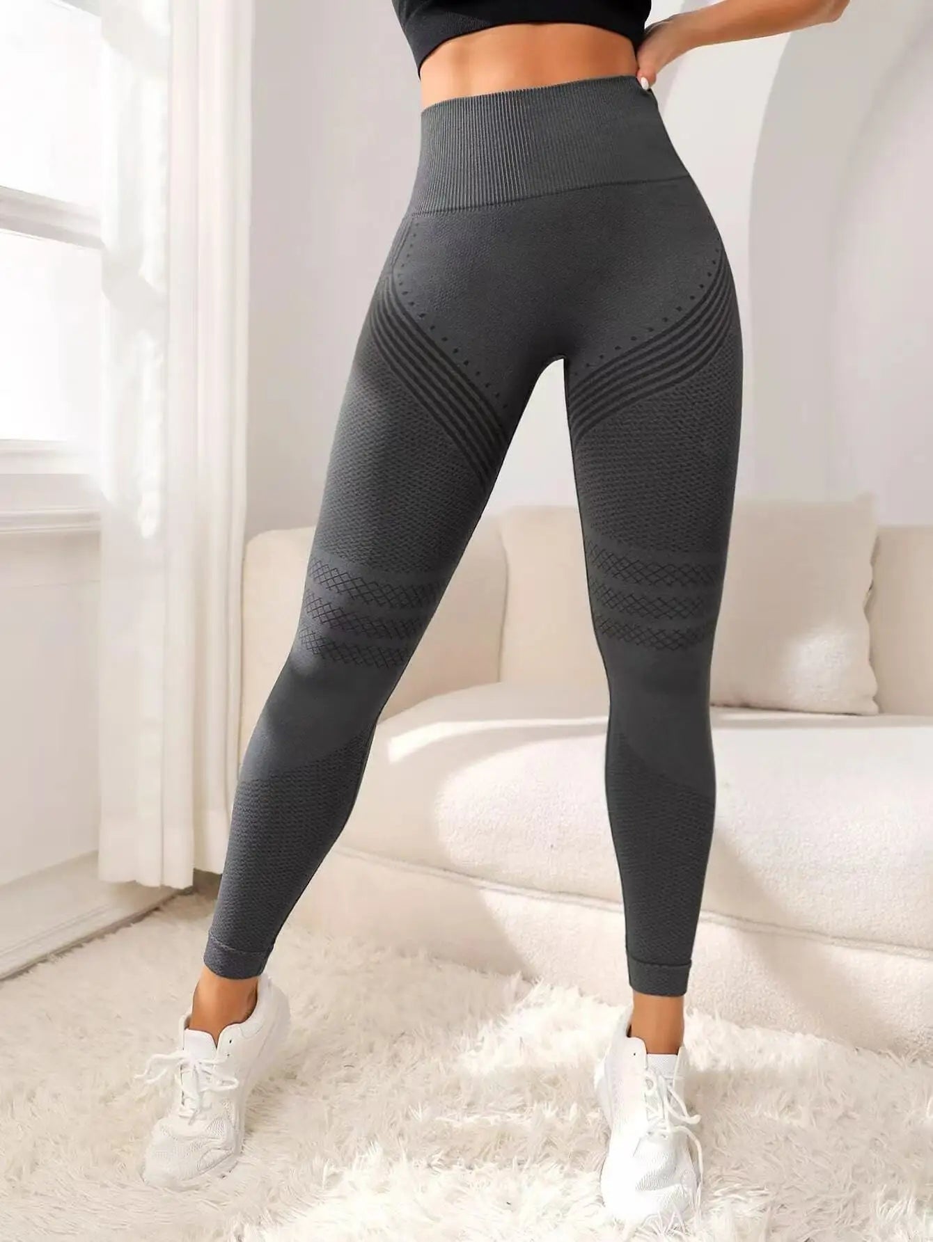 Slimove Cellulite 3D Leggings for High Waist Butt Lift Workout