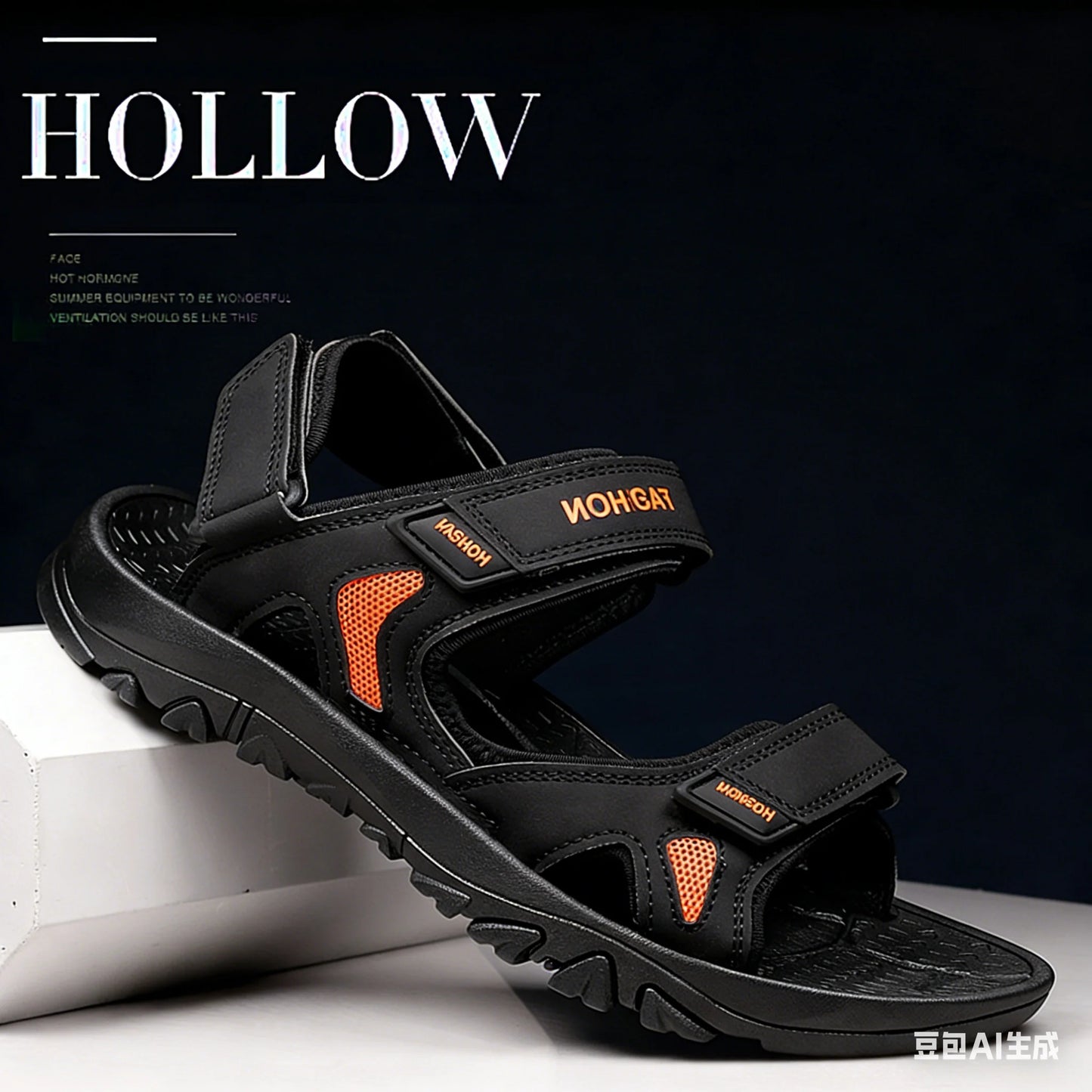 Fitville Open Toe Sandals For Casual Beach Wear Comfort Everyday