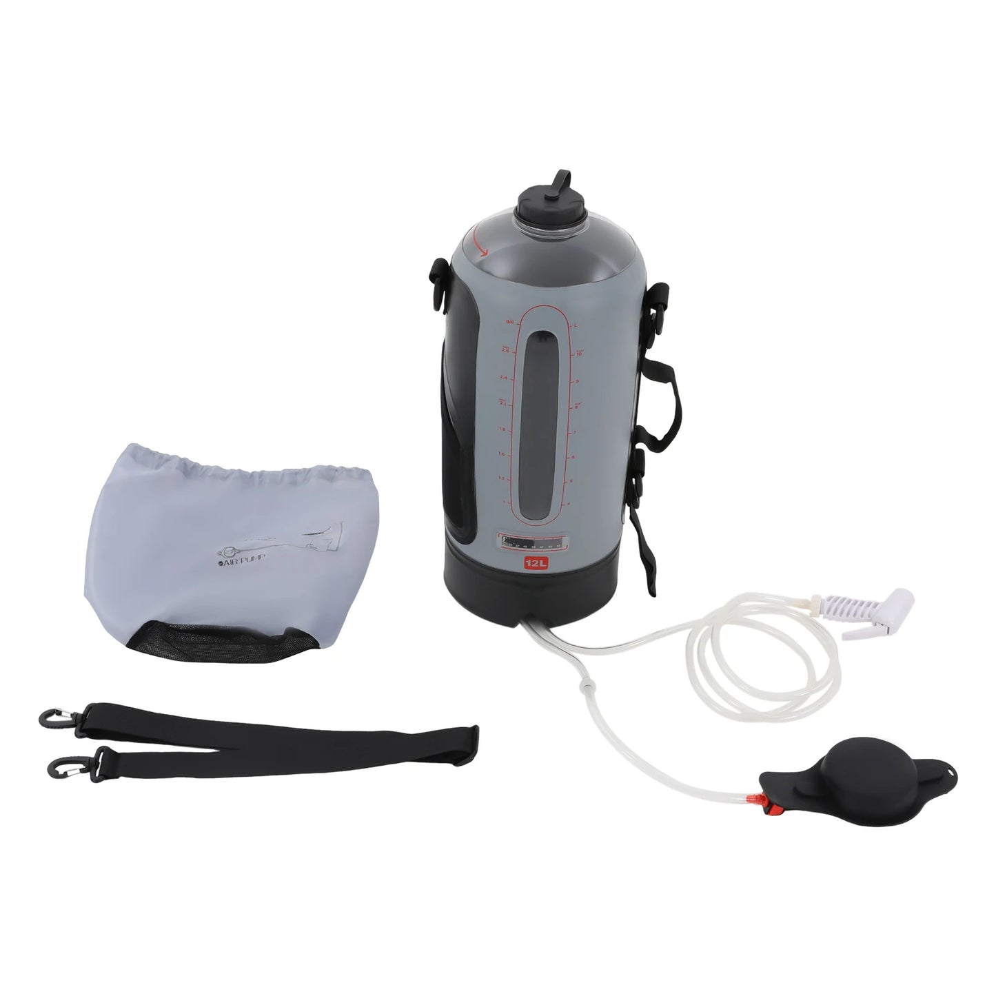 Bymaocar Portable Camp Shower With Air Pump For Outdoor Showering