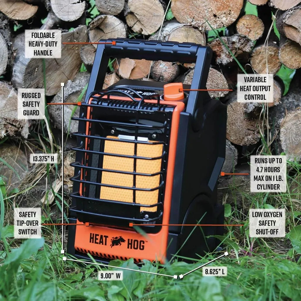 Heat Hog 9000 BTU Propane Radiant Space Heater