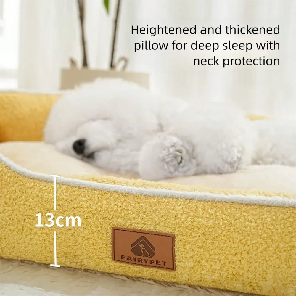 Plush Thickened Chew Resistant Dog Bed Nest For All Dogs