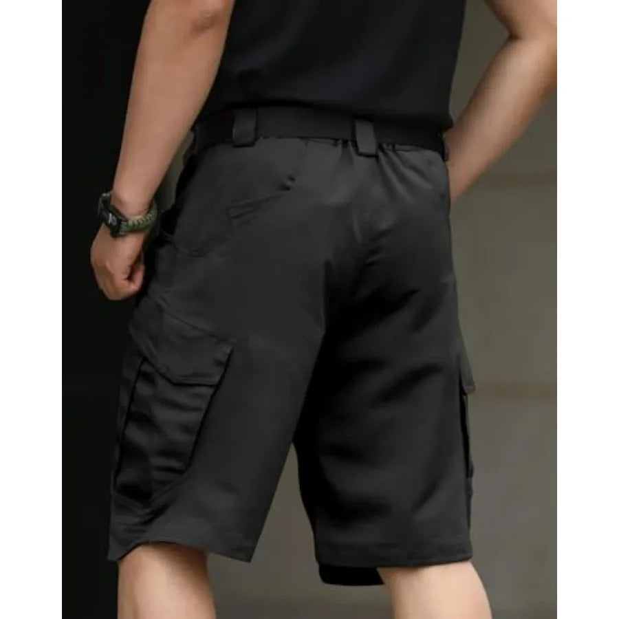 Men's Hiking Cargo Shorts Tactical Waterproof With Six Pockets
