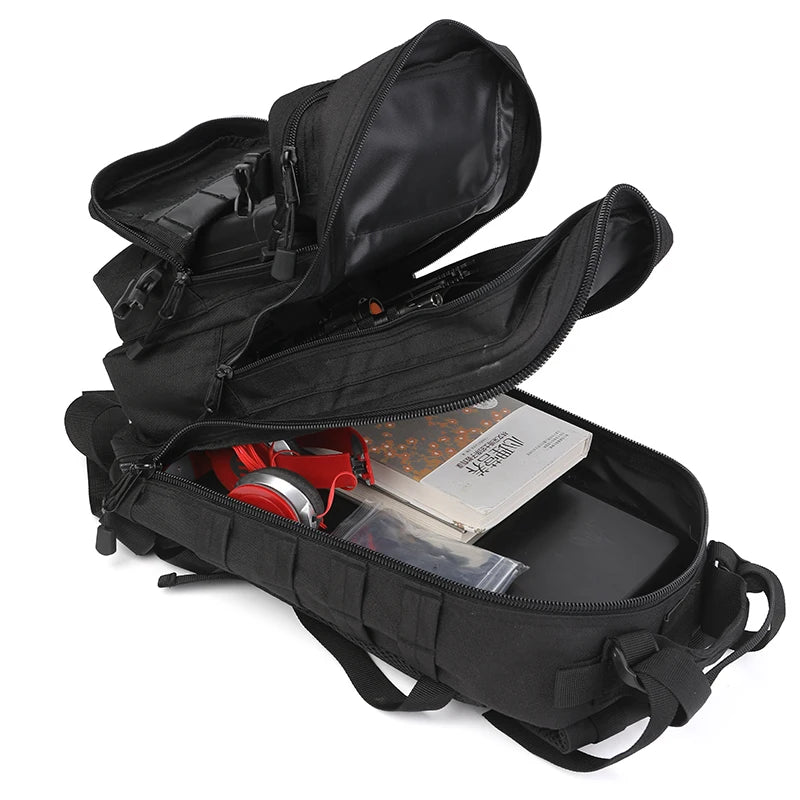 LQARMY 35L Tactical Molle Backpack For Travel and Hiking