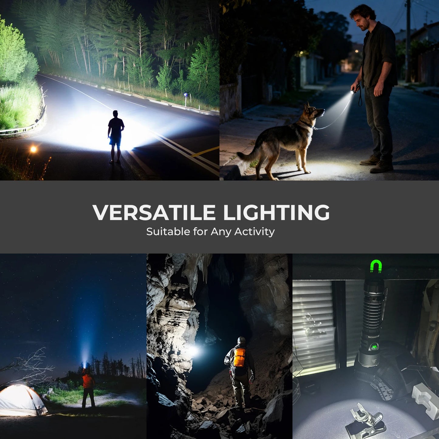 Wurkkos TS28 Mini Tactical Flashlight Rechargeable Long Range Lighting