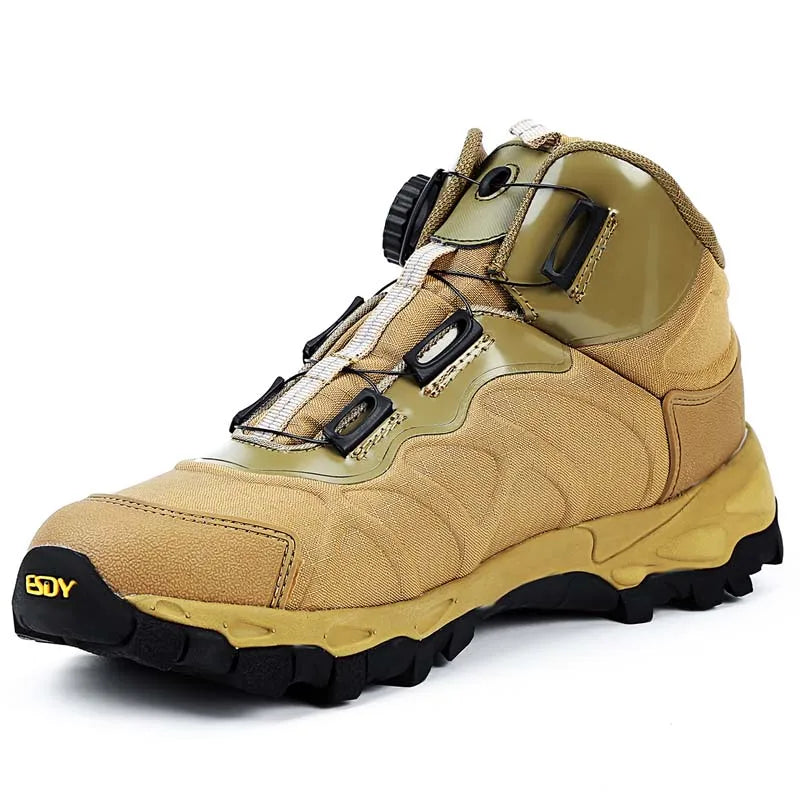 KOLINLOVCN Mens Outdoor Hiking Boots Waterproof Breathable