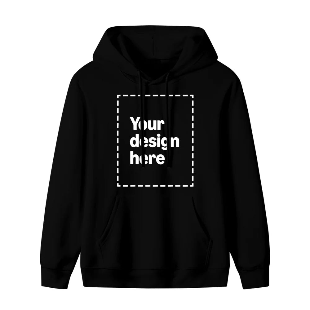 Custom Hoodie Personalized Unisex Pullover Photo Logo Print