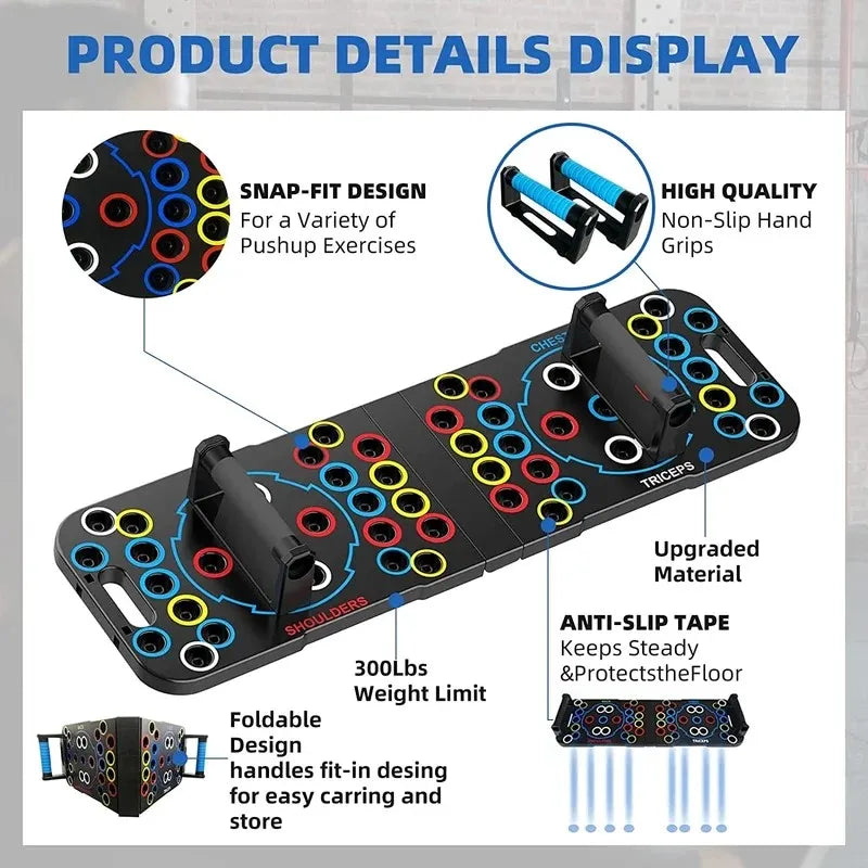 Altruism Push Up Support Board Multifunctional Chest And Core Fitness