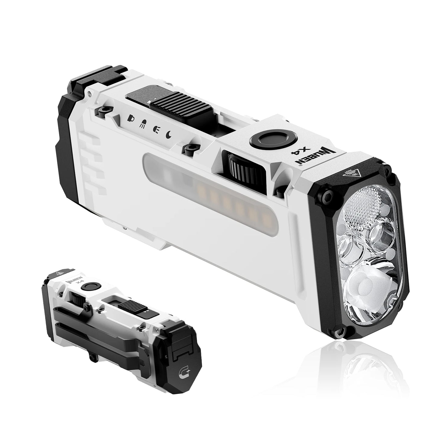 WUBEN X4 EDC Flashlight With RGB Light 1500 Lumens IP68