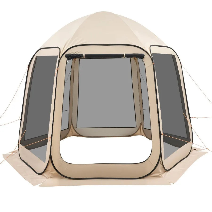 Screen House Pop Up Tent With Netting Sides Garden