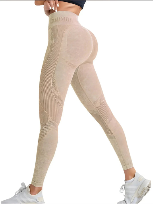 Women's Seamless Yoga Pants High Waist for Hip Lift Workout