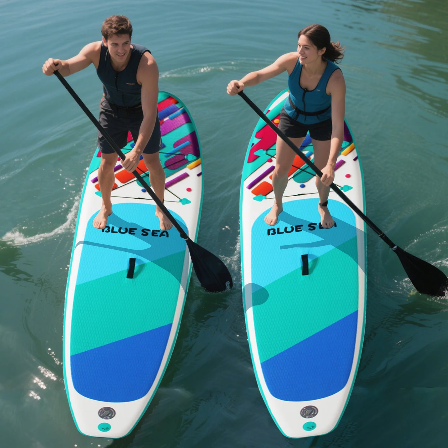 CADALENE Inflatable Stand Up Paddle Board for Adults