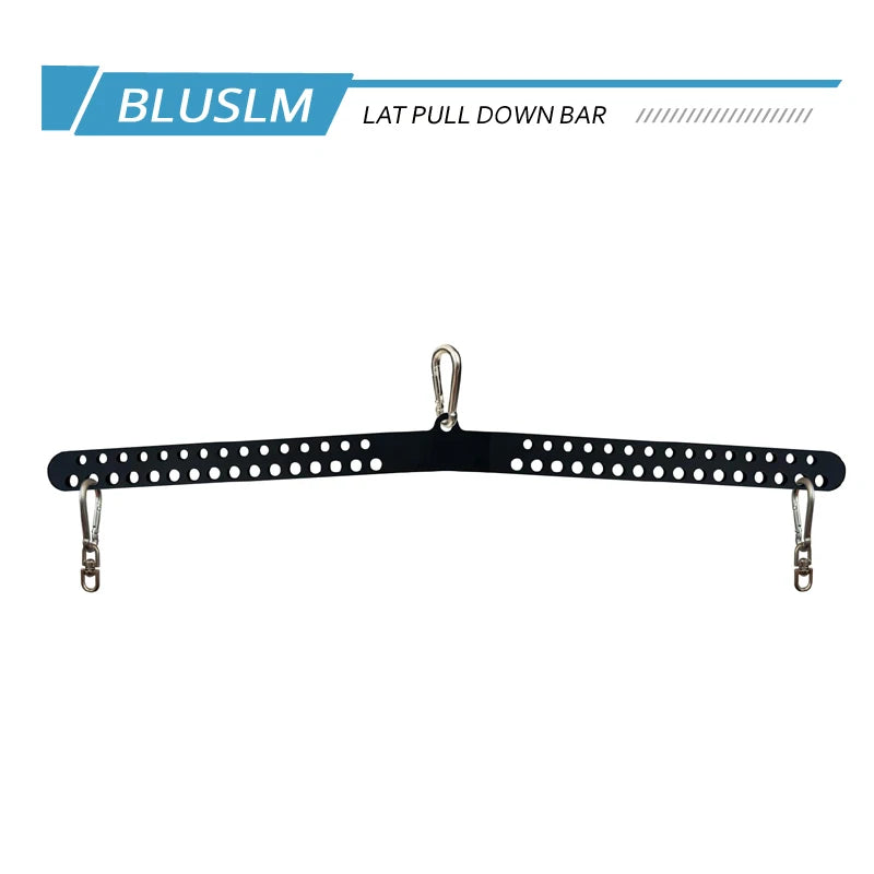 Multi-Grip Gym Pulley Handle - Strength Training Bar for Bicep & Tricep Workouts
