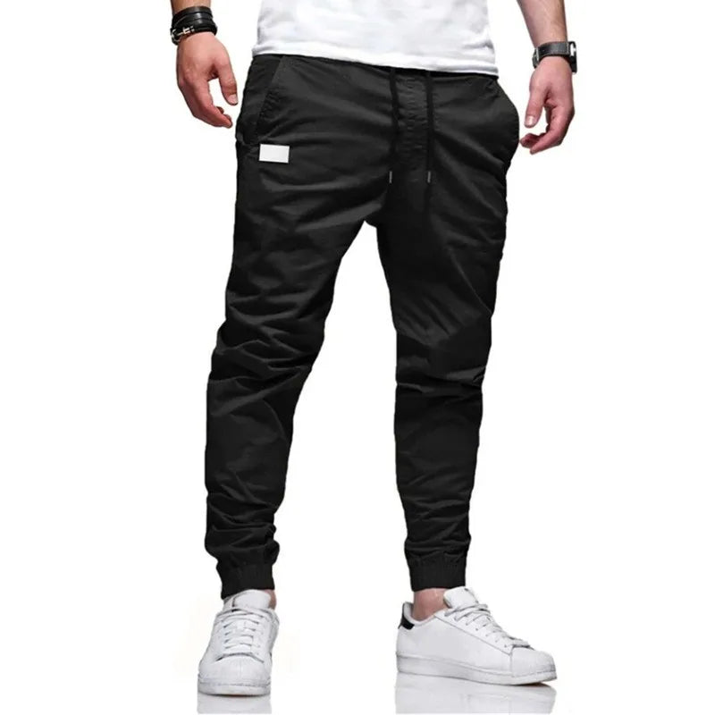Men's Casual Jogger Pants Cargo Harem Slim Fit Sweatpants