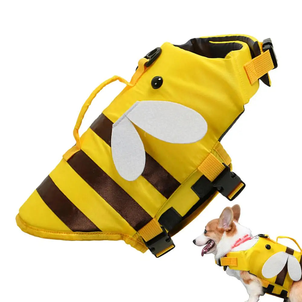 Dog Life Vest For Boating Ripstop Waterproof With Quick Release