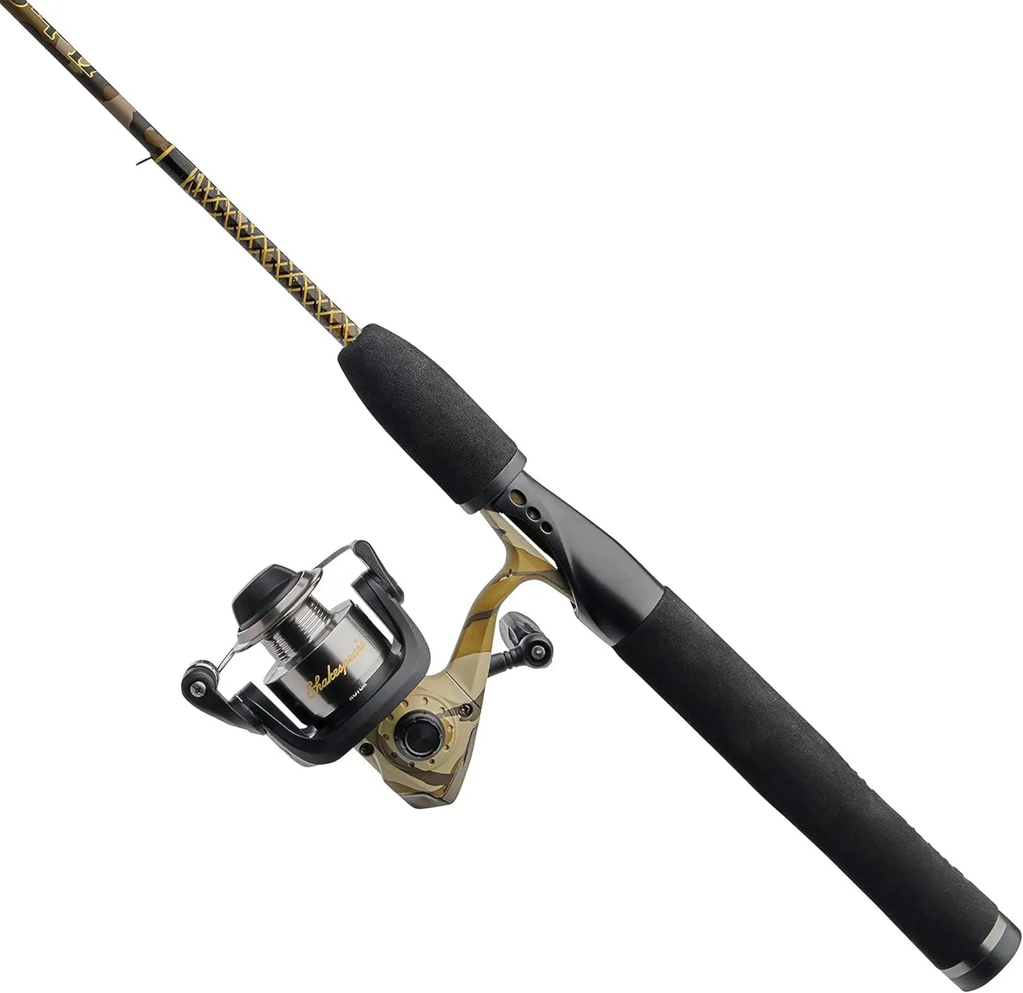Camo Fishing Rod And Reel Combo For Freshwater Angling