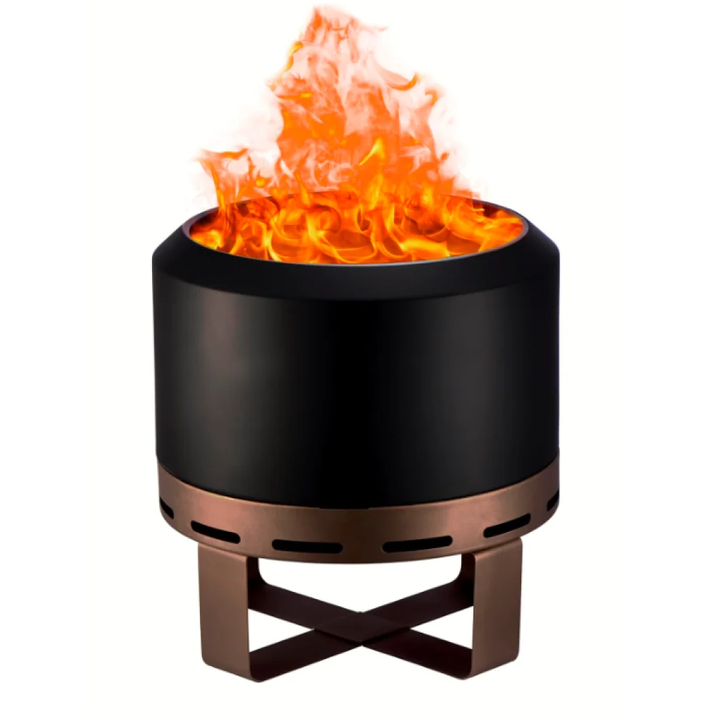 Outdoor Smokeless Fire Pit Stove With Stand For Patio