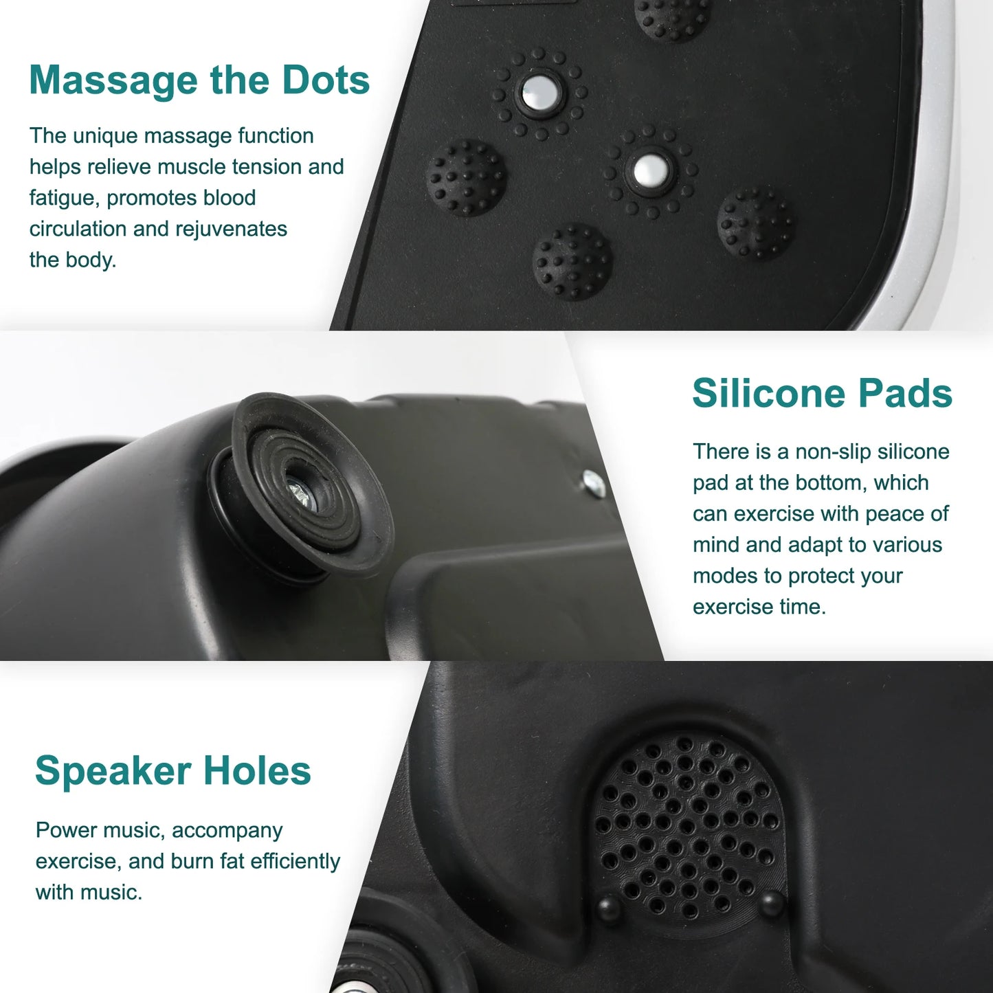 Vibration Plate Exercise Machine For Fat Burning Home Workout