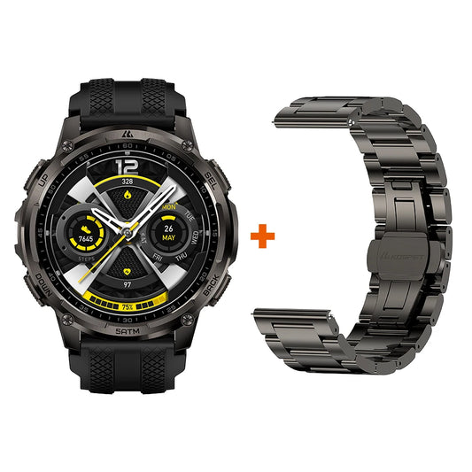 KOSPET Tank T4C Rugged Smartwatch With GPS And Health Tracking