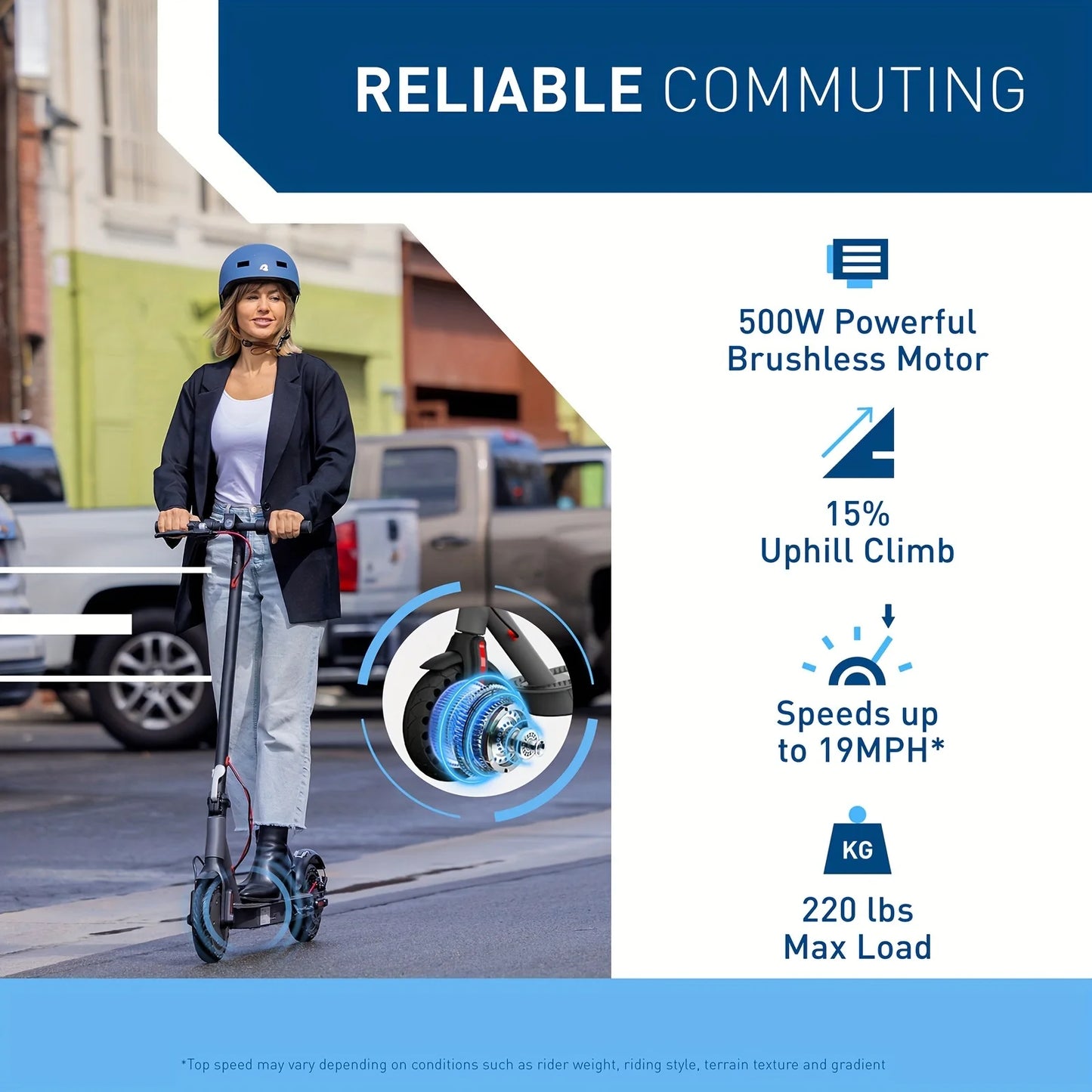 HIBOY S2 Pro 500W Electric Scooter For Adults With LED