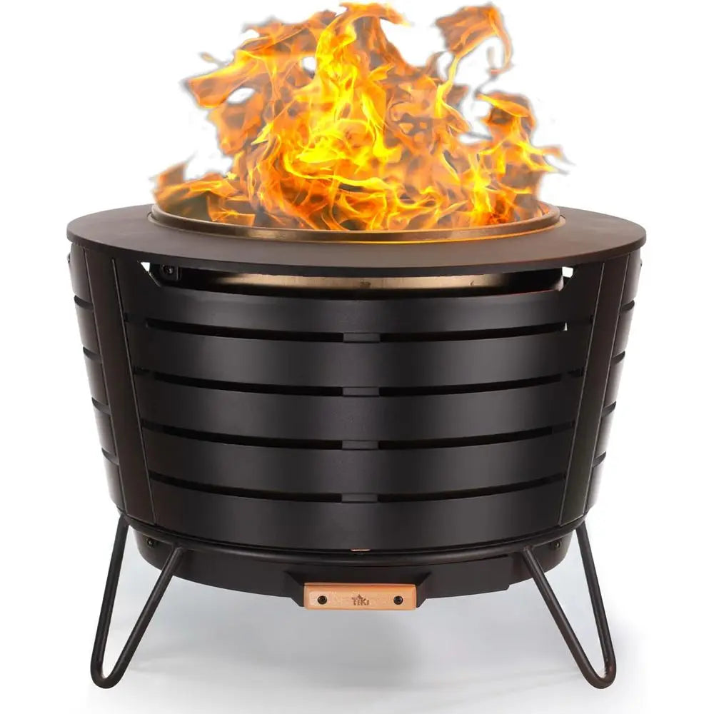 Patio Fire Pit Bundle Smokeless Wood Burning Outdoor