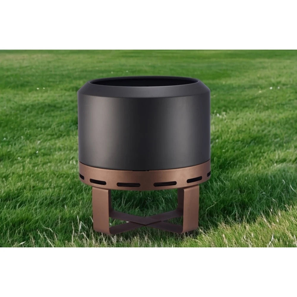 Outdoor Smokeless Fire Pit Stove With Stand For Patio