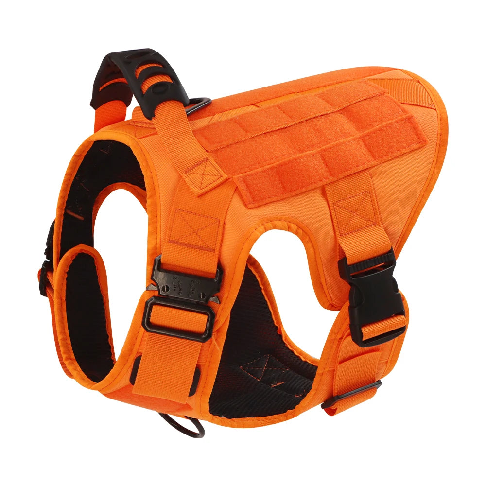PETRAVEL Camouflage Dog Harness German Shepherd Tactical Vest Adjustable