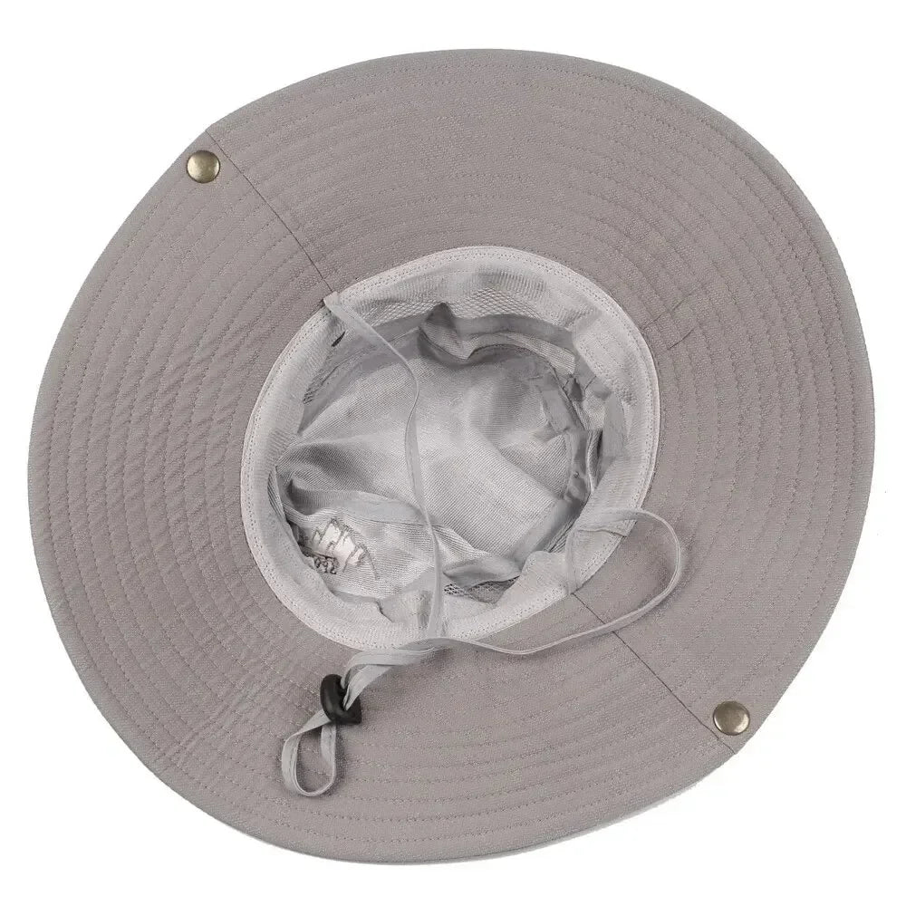 Unisex UV Protection Outdoor Bucket Hat With Wide Brim