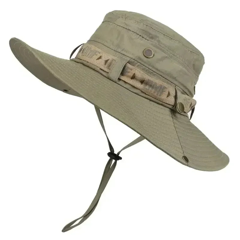 Unisex UV Protection Outdoor Bucket Hat With Wide Brim