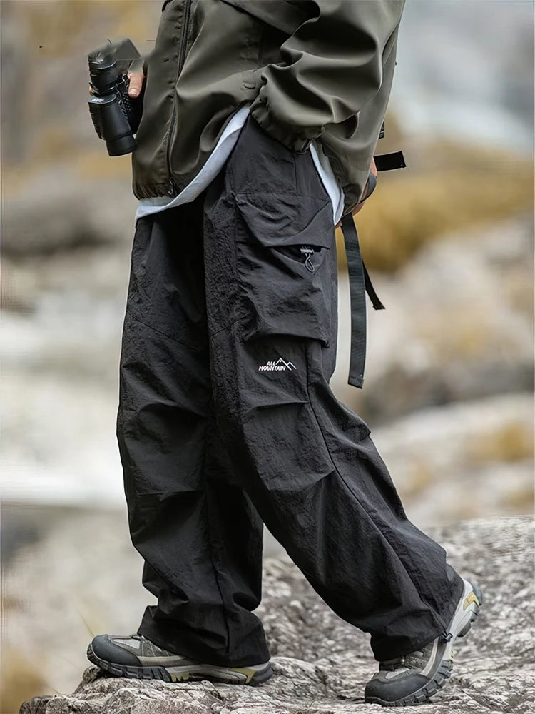 Waterproof Baggy Hiking Cargo Pants For Men