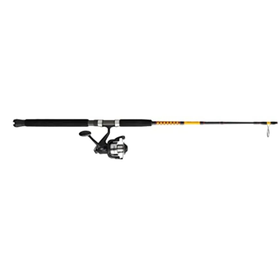 Complete Spinning Rod And Reel Combo For Ocean Boat Fishing