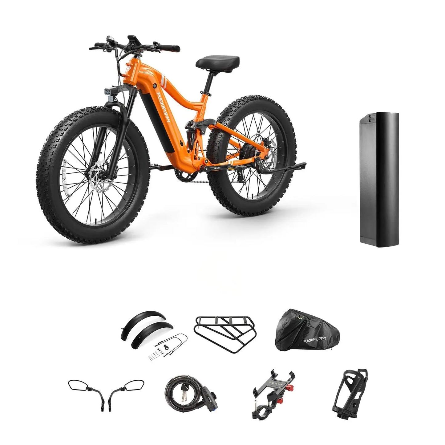 PUCKIPUPPY Boxer Electric Mountain Bike 960W 48V Ebike