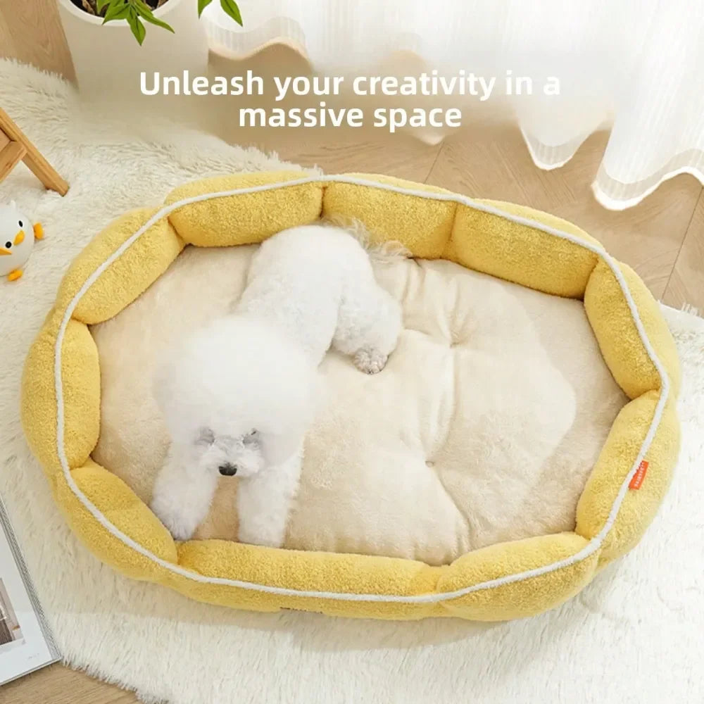 Plush Thickened Chew Resistant Dog Bed Nest For All Dogs