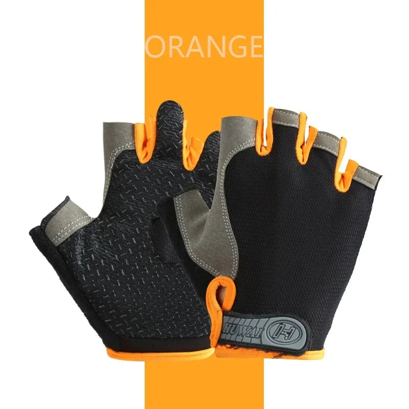 Breathable Anti-Slip Half Finger Cycling Gloves For Men And Women